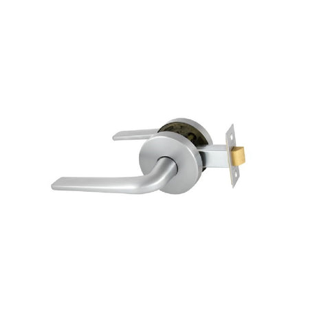 Gainsborough QuickFix Sierra Passage Lever Set with Latch Satin Chrome 700SIELRBSCWL