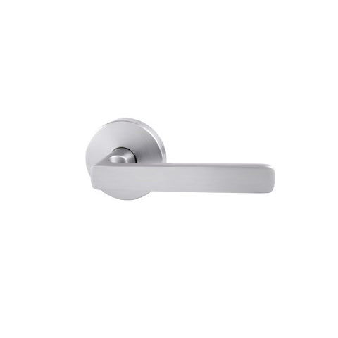 Gainsborough QuickFix Rivera Passage Lever Set with Latch Satin Chrome 700RIVLRBSCWL