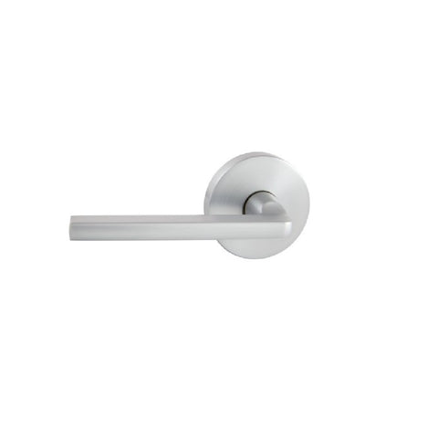 Gainsborough QuickFix Alba Passage Lever Set Satin Chrome 700ALBLRBSC