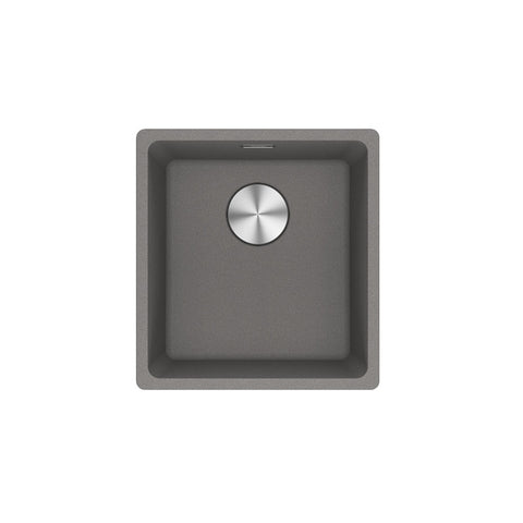 Franke Maris Single Bowl 370mm Stone Grey Flushmount (inc DT360) MRG210-37SG-FPC