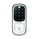 Lockwood Yale Assure Keyed Satin Chrome with Yale Home Apple HK YRD226HKSC