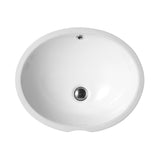 Turner Hastings Narva Undermount Basin 480x390mm (No taphole) Gloss White 914610