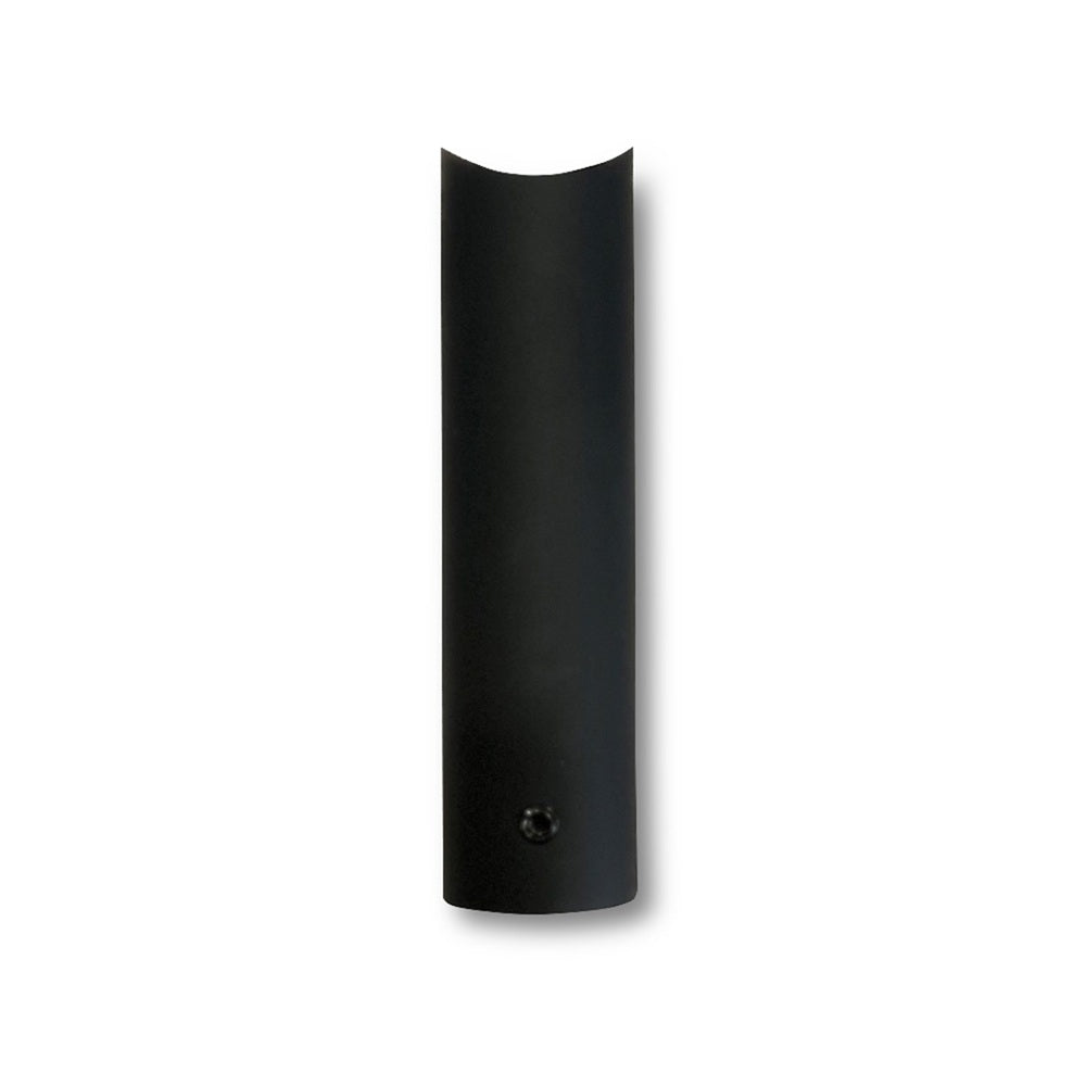 Radiant Round Tube Leg 90mm Matte Black BLK-LR90