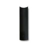 Radiant Round Tube Leg 90mm Matte Black BLK-LR90