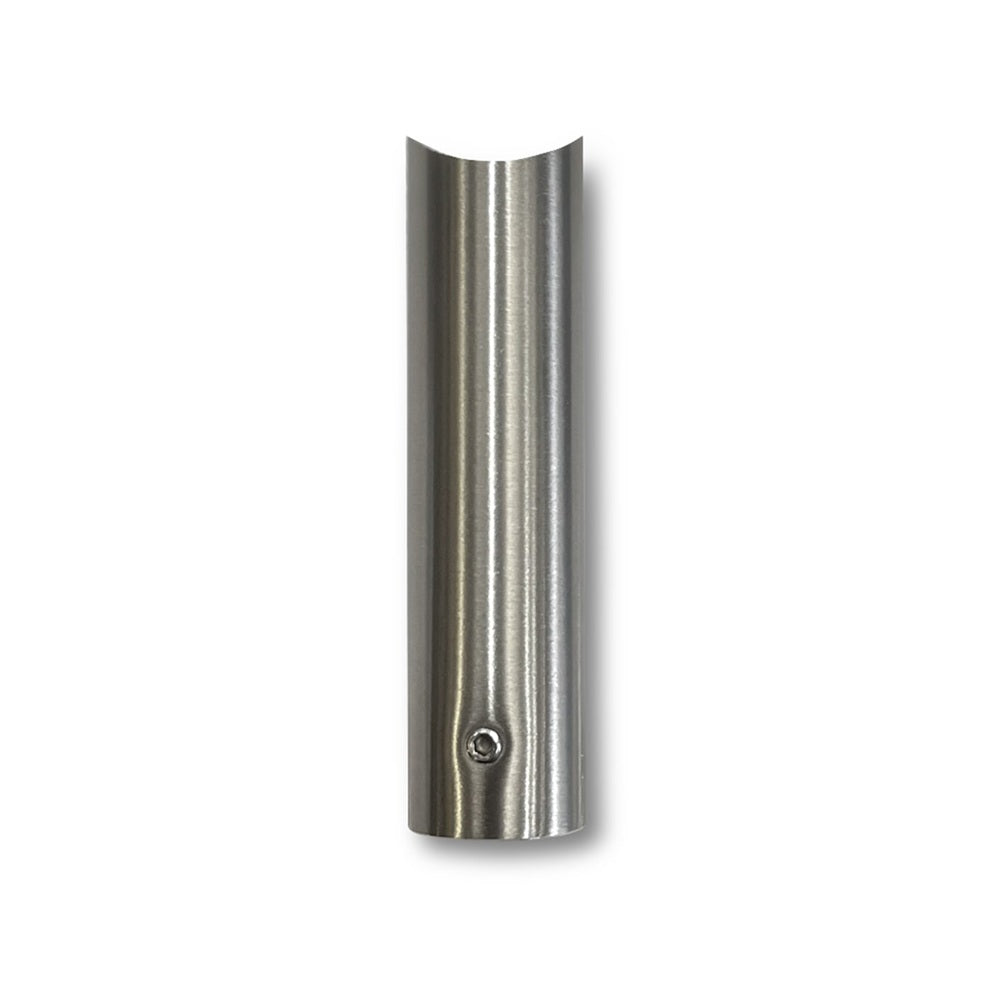 Radiant Round Tube Leg 70mm Brushed Satin BRU-LR70