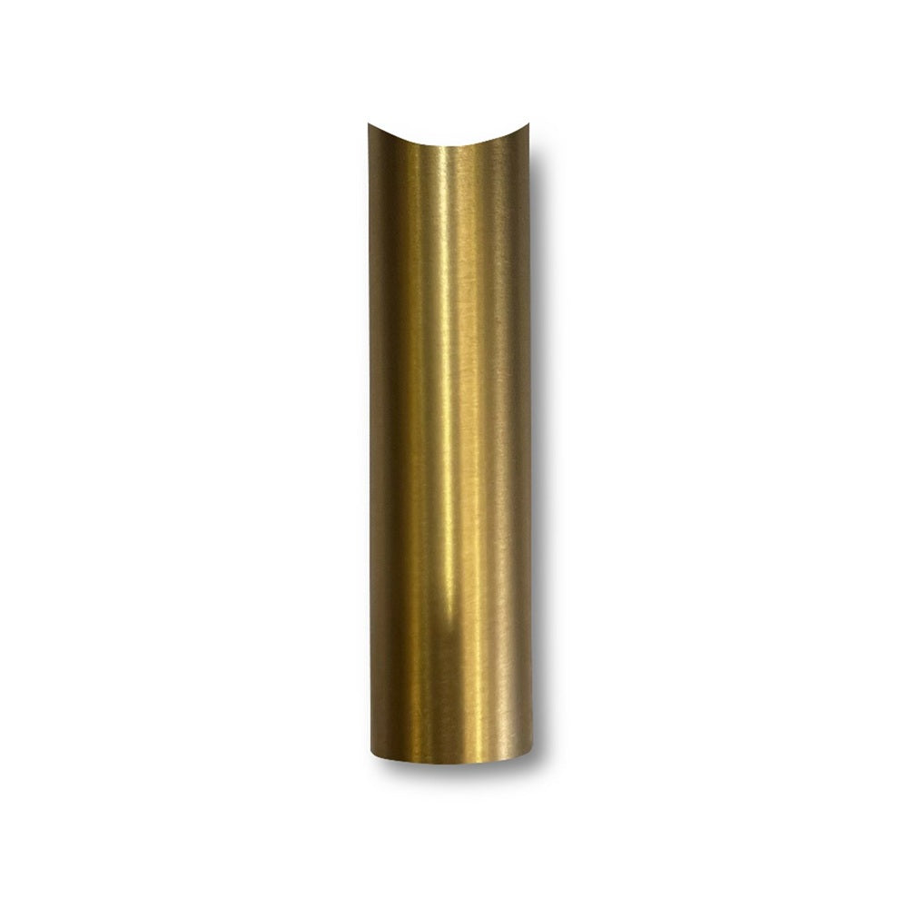 Radiant Round Tube Leg 90mm Brushed Gold GLD-LR90