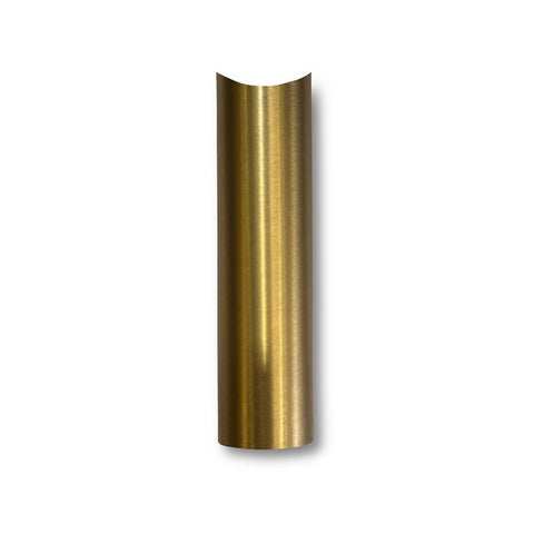 Radiant Round Tube Leg 70mm Brushed Gold GLD-LR70