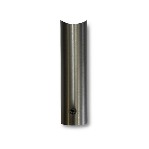 Radiant Round Tube Leg 90mm Gunmetal Grey GMG-LR90