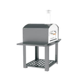 Sonia Pizza (Wood Fire) Package! Pizza Oven + Trolley Stainless Steel SoniaPizza