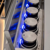 Euro Appliance BBQ Drop In Gas Burners + Ceramic Briquettes Flame failure Stainless Steel EAL1175DIBBQ