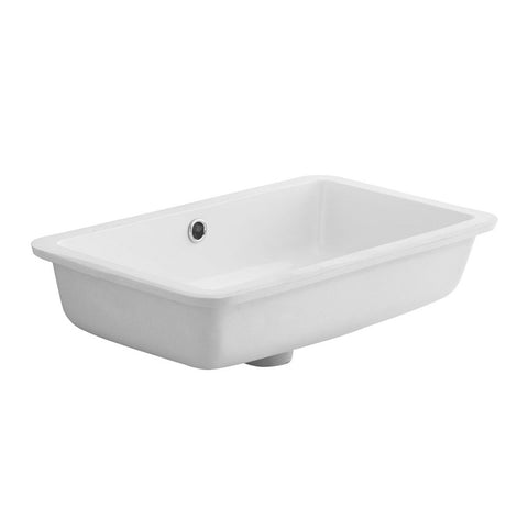 Turner Hastings Standard Agres Undermount Basin 530x340mm (No taphole) Gloss White 118370