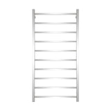 Radiant Polished 600 x 1200mm Square Heated Towel Rail (Right Wiring) STR02RIGHT