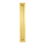 Gainsborough Flush Pull Rectangular 350mm Satin Brass 730FP350SB