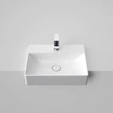 Caroma Urbane II Semi Recessed Basin (1 Tap Hole) 500mm White 878910W