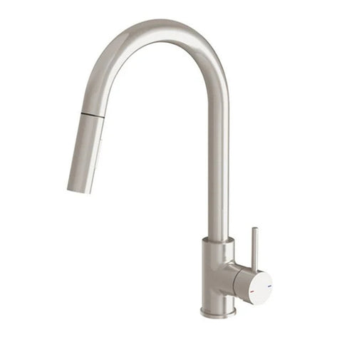 Phoenix Pina Pull Out Sink Mixer 230mm Brushed Nickel 153-7105-40-1