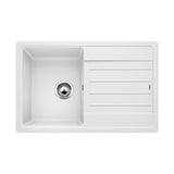 Blanco Legra 45S Sink Single Bowl Left Hand Inset 780x500mm Silgranit White 528059
