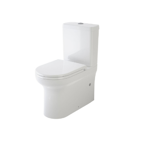 Stylus Basis Back to Wall Toilet Suite Bottom Inlet White BAS001