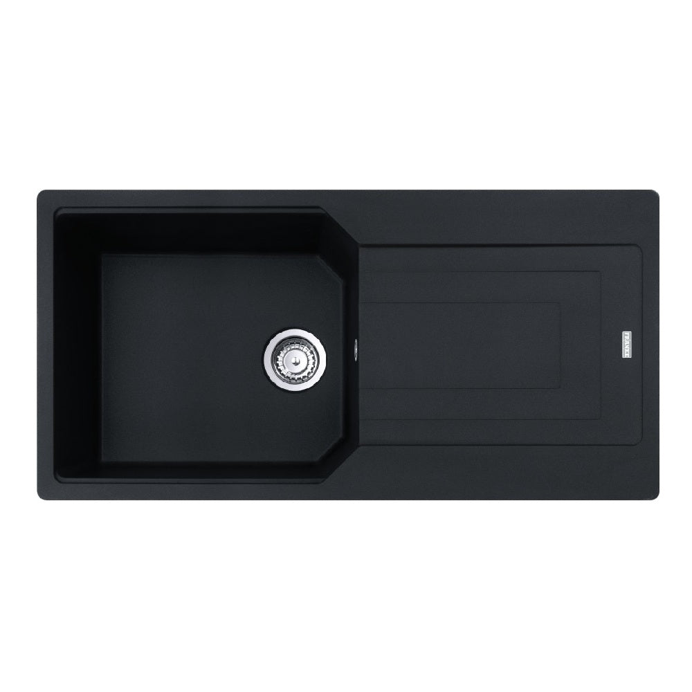 Franke Sink Urban Single Bowl with Drainer Matte Black UBG611-100MB