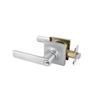 Gainsborough TradePro Bela Square Entrance Key In Lever Set Satin Chrome 1440PROSQBELSC