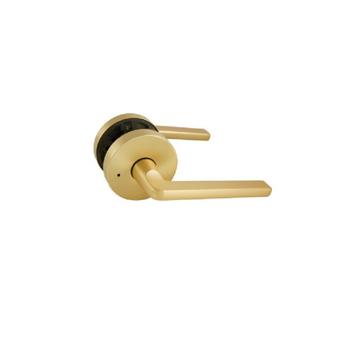 Gainsborough QuickFix Alba Privacy Lever Set Satin Brass 710ALBLRSB