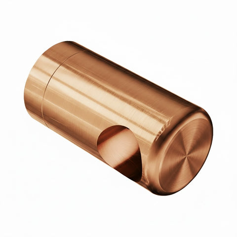 Nero Mecca Care Make Your Own 25mm Grab Rail End Bracket Brushed Bronze NR5390420BZ