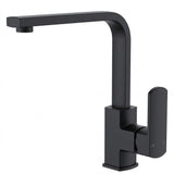 Fienza Koko Swivel Sink Mixer Lead Free Matte Black 218105B-LF