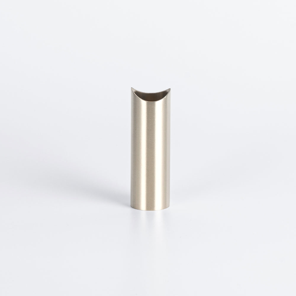 Radiant Round Tube Leg 70mm Warm Brushed Nickel WBN-LR70
