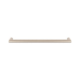 Radiant Round Single Bar Towel Rail 650mm Warm Brushed Nickel WBN-SBRTR-650