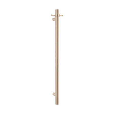 Radiant Vertical Towel Rail Hook for Vertical Heated Bar Brushed Nickel (Top or Botton Wiring) BN-VTR-HOOK