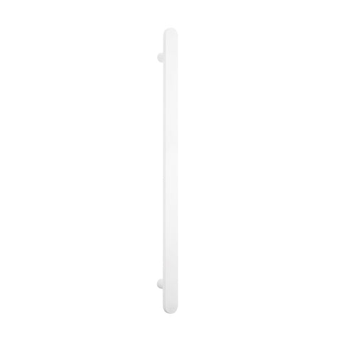 Radiant Vertical Flat Bar Towel Rail 50x930mm Matte White WH-FVTR-930