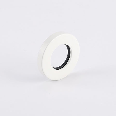 Radiant Vertical Towel Rail Cover Plate (Suits Round & Flat) Matte White WH-VTR-CP