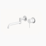 Nero Mecca Wall Basin/Bath Mixer Swivel Spout 225mm Matte White NR221910RMW