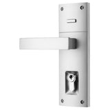 Gainsborough Trilock Contemporary Angular Double Cylinder Satin Chrome 8951ANGSC