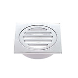 Mildon Grate Square 80mm Chrome 1059T