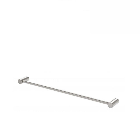 Phoenix Vivid Slimline Single Towel Rail 600mm Brushed Nickel (4129891450940)