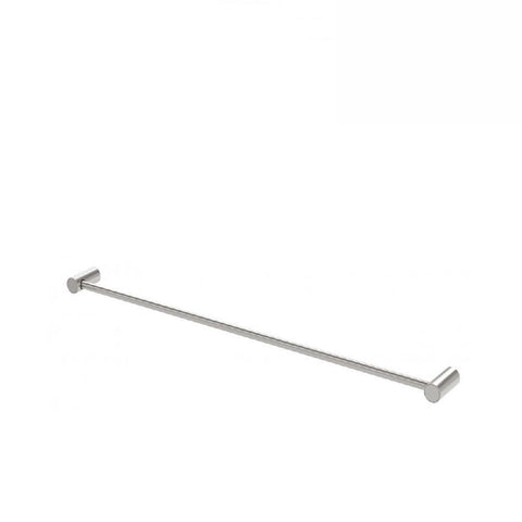 Phoenix Vivid Slimline Single Towel Rail 800mm Brushed Nickel (4129891549244)
