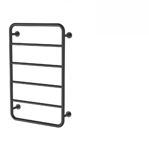Phoenix Vivid Slimline Towel Ladder 800 x 500mm Matte Black (4129892368444)