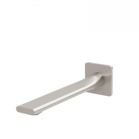 Phoenix Teel Wall Basin Outlet 200mm Brushed Nickel (4129892794428)