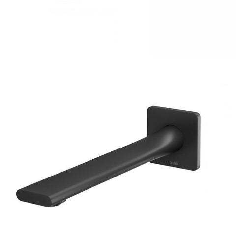 Phoenix Teel Wall Bath Outlet 200mm Matte Black (4129892892732)