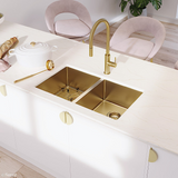 Fienza Hana 27L Sink Protector PVD Rugged Brass A24RB