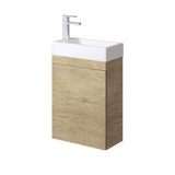 Fienza Edge Scandi Oak Wall Hung 450mm Vanity No Overflow 45RS