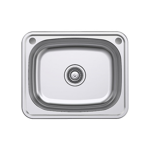 Fienza Tiva Single 35L Laundry Sink Stainless Steel 68201