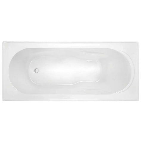 Decina Prezzo 1510 Inset Bath (Tile Bead) White PZ1510W