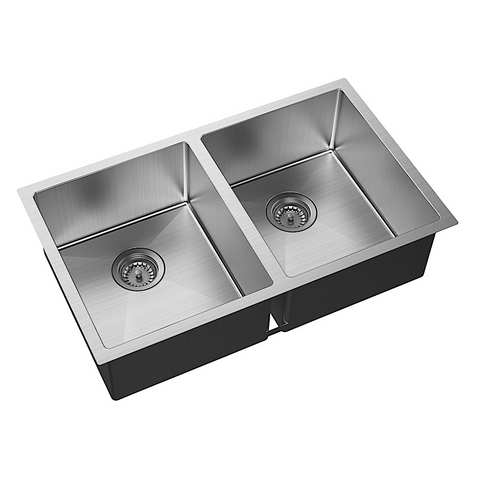 Fienza Hana Double Kitchen 27L Sink Stainless Steel 68403