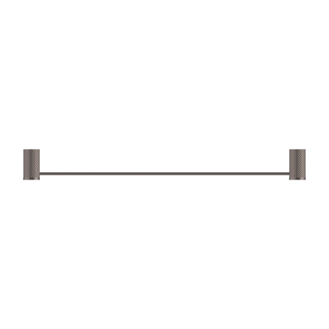 Nero Opal Single Towel Rail 600mm Brushed Bronze NR2524BZ