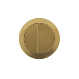 Turner Hasting Flush Buttons Round Brushed Brass THSP021