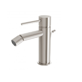 Phoenix Vivid Slimline Bidet Mixer with Pop-Up Waste Brushed Nickel VS716-40