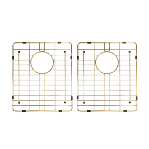 Meir Lavello Protection Grid for MKSP-D760440 (2pcs) Brushed Bronze Gold GRID-05-BB