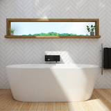 Decina Solis 1700 Freestanding Bath White SL1700W