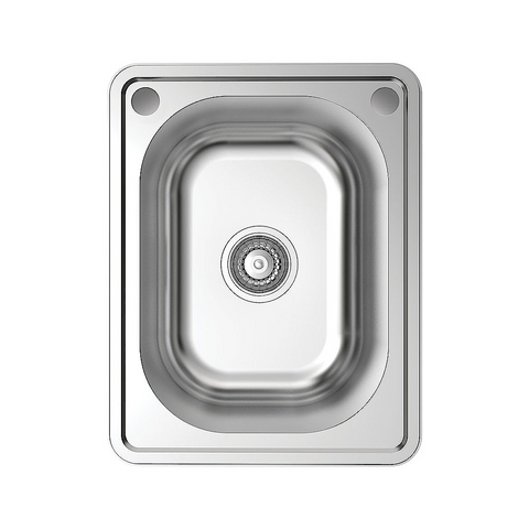 Fienza Tiva Single 22L Laundry Sink Stainless Steel 68200